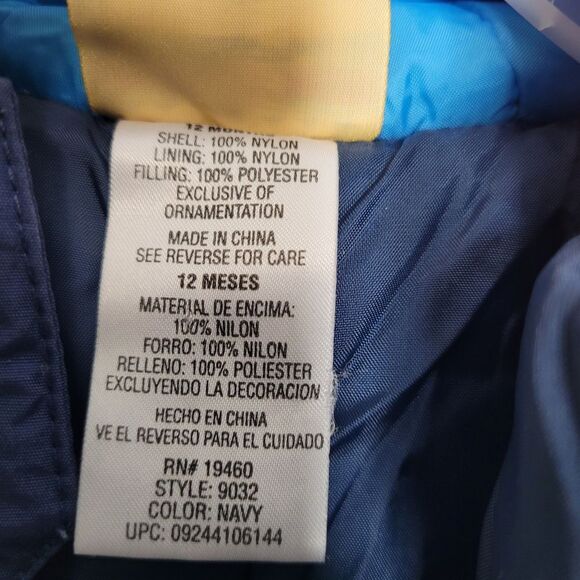 Vintage Thomas & Friends Train Gullane Quiltex Embroidered Hooded Snowsuit - Picture 4 of 6